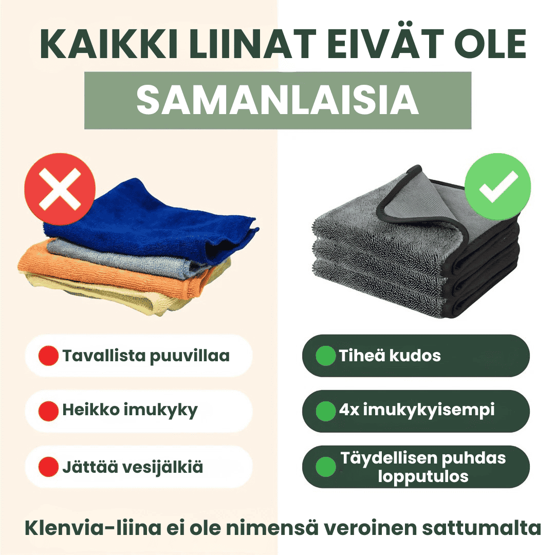 KLENVIA-Liina – Suomalaisten suosikki  (XXL 60×40 cm)