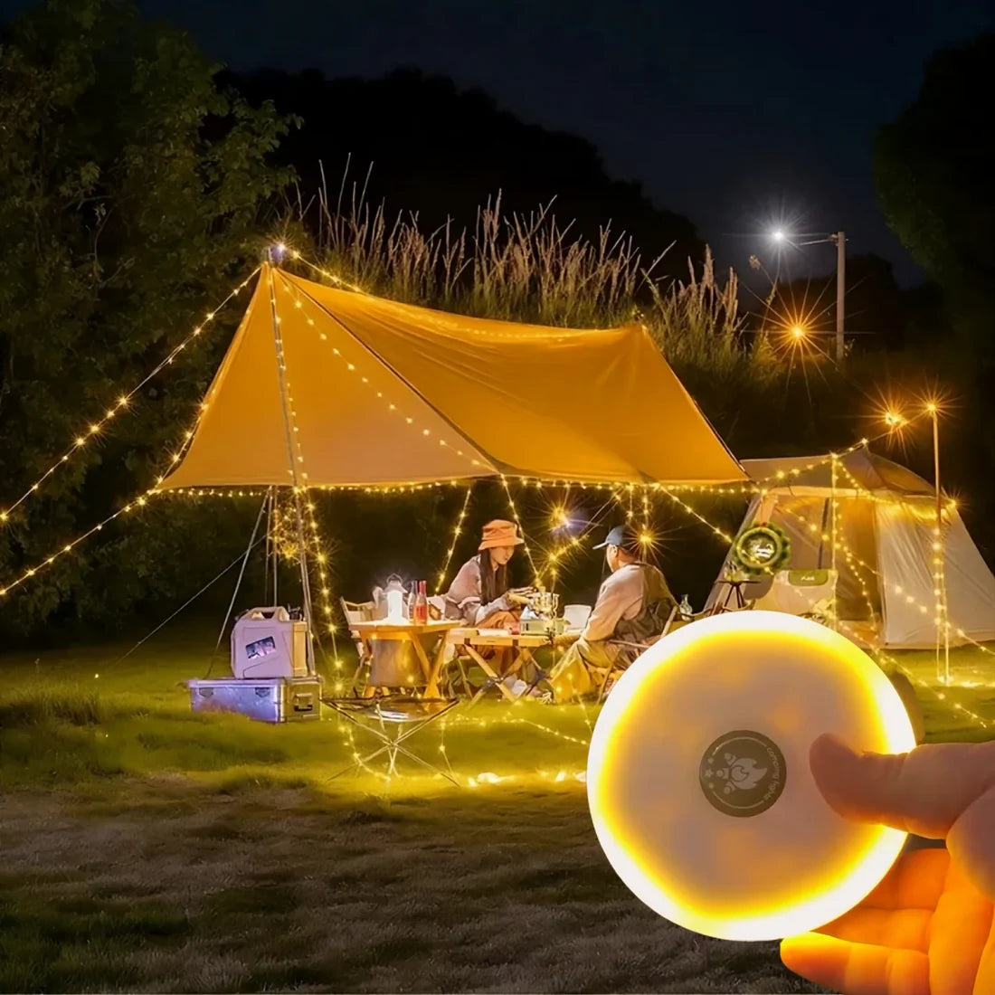 Lampe de camping 4-en-1
